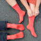 UNISEX Coral Bamboo Socks