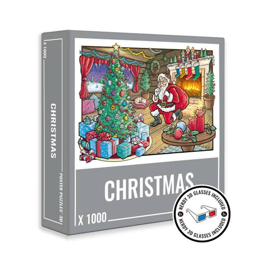 Christmas 3D 1000 Piece Jigsaw Puzzle